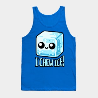 Chew Ice! Cute Ice Cube Tank Top